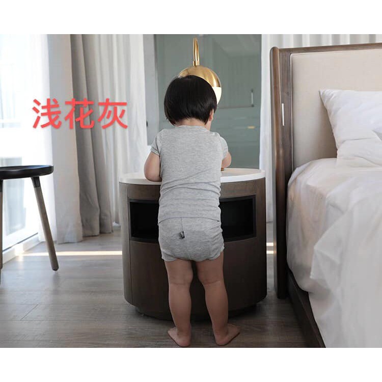 Bộ minky mom cộc tay cạp cao, chất len tăm, chuẩn Quảng Châu cho bé trai, gái size 100-110(màu 1-16)