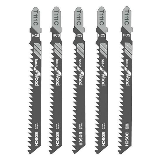 Bộ lưỡi cưa 5 cây Bosch. T111C