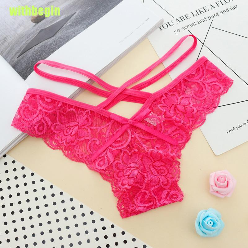 Quần Lót Lọt Khe Phối Ren Quyến Rũ Dành Cho Nữ