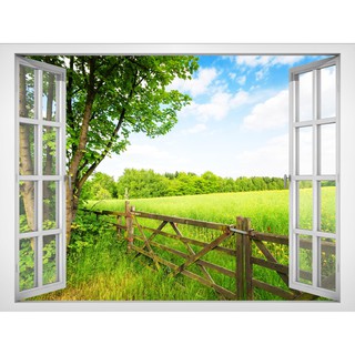 Tranh dán tường Cửa Sổ 3D Cảnh Đẹp Thiên Nhiên CTN-0022