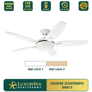 Bão sale quạt trần luxuryfan hunter contempo 50612, 50613