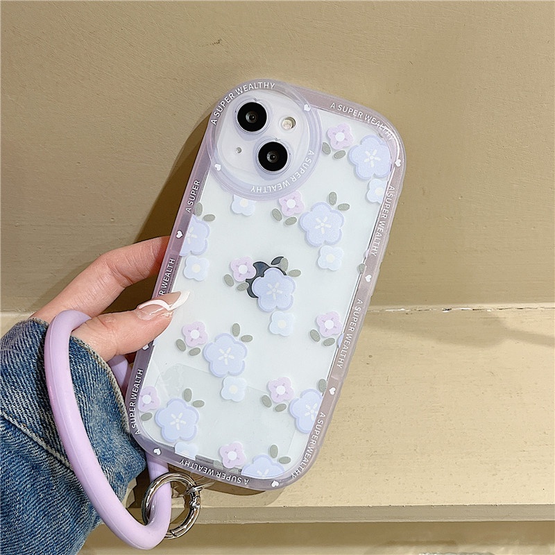 Ốp lưng iphone ốp Điện Thoại Silicone Kèm Dây Đeo Cho iPhone 14 13 12 11 PROMAX XS XR XSMAX SE2020 6 7 8PLUS