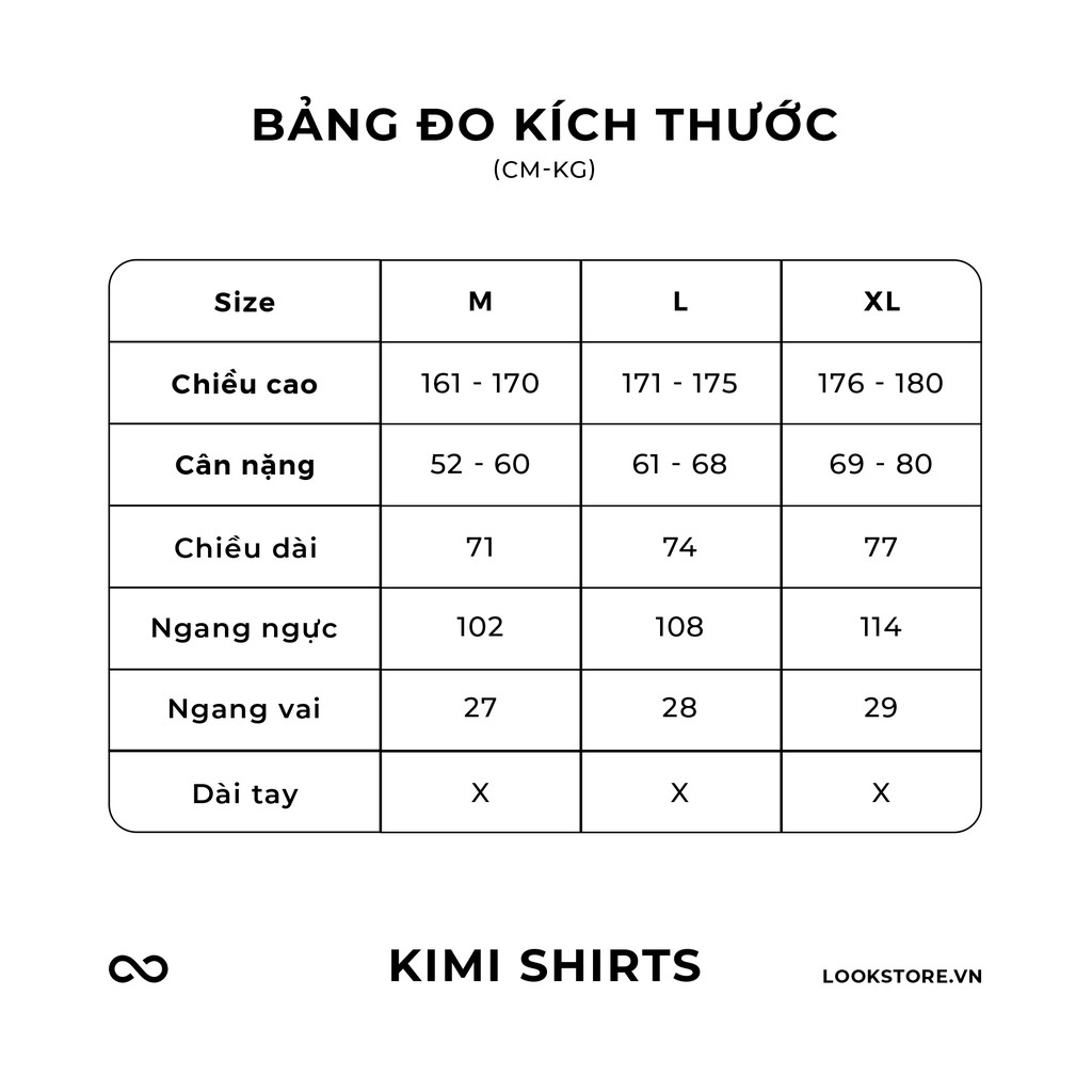 Áo sơ mi đi biển LOOK KIMI SHIRTS | BigBuy360 - bigbuy360.vn
