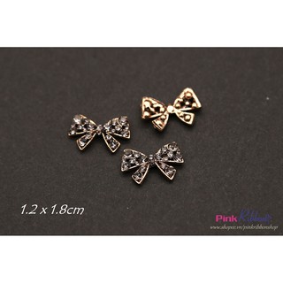 [1 cái] Charm Nơ đá ghi vuông/tròn phụ kiện thời trang, gắn lên phụ kiện tóc, làm phụ kiện nơ bờm kẹp tóc, DIY, handmade