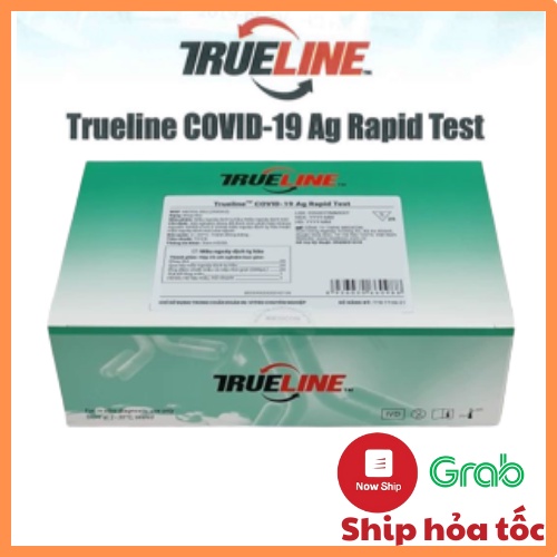 Hộp 25 test covid thương hiệu TrueLine, test nhanh covid chính hãng độ chính xác cao