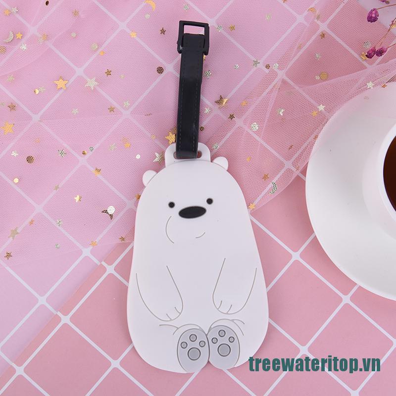 < Ritop < Ritop >Al We Bare Bears Travel Tag Travel Accessories