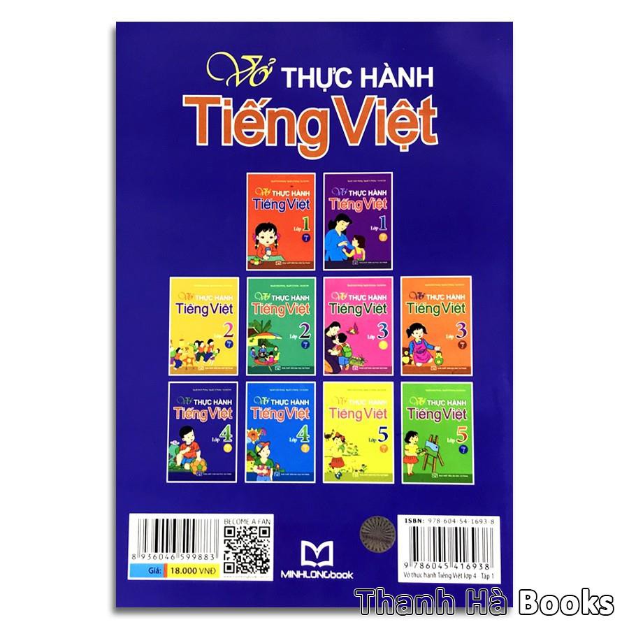Sách - Vở Bài Tập Thực Hành Tiếng Việt Lớp 4 - Tập 1
