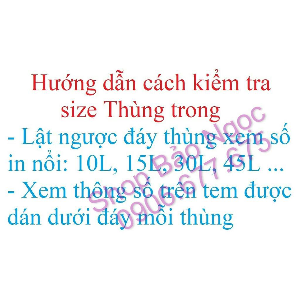 Thùng nhựa trong đựng đồ Duy Tân 10/15/30/45/55/90L | BigBuy360 - bigbuy360.vn