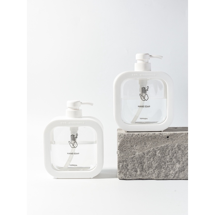 Bình chiết mỹ phẩm, bình chiết nước hoa, bình chiết dầu gội , sữa tắm có vòi nhấn dung tích 300ml, 550ml - Guchi.store