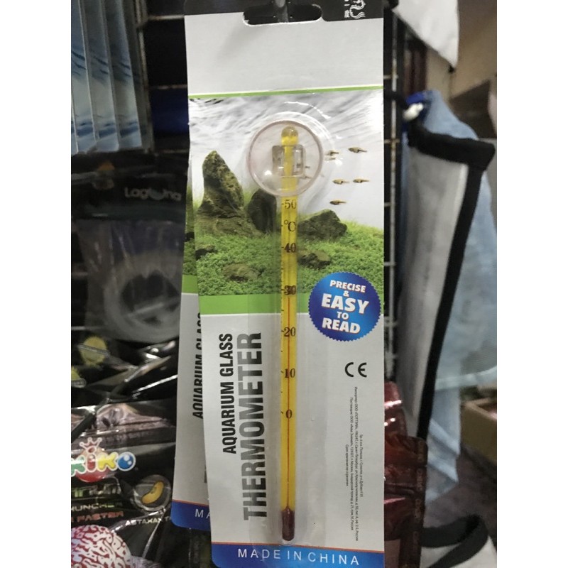 [Mã PET50K giảm Giảm 10% - Tối đa 50K đơn từ 250K] Nhiệt kế thủy ngân dành cho bể cá cảnh
