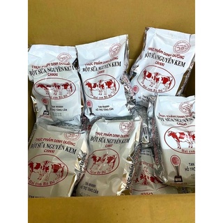 1kg Bột sữa nguyên kem Hai Con Bò Đỏ bổ sung canxi hỗ trợ tăng cân