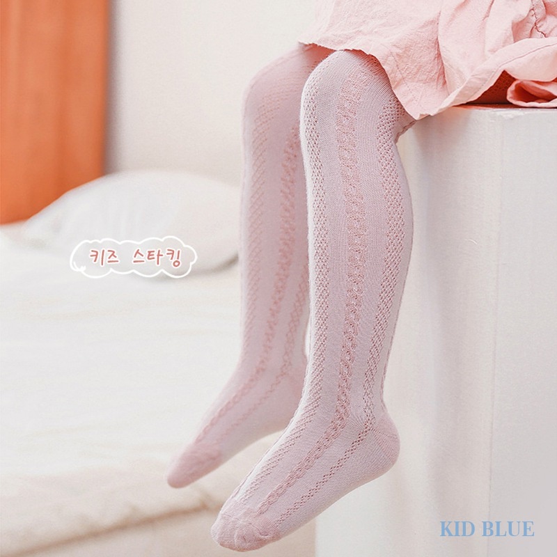 Quần Legging Lưới Màu Sắc Trơn Thời Trang Mùa Hè Cho Bé Gái