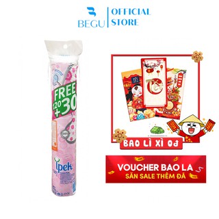 Bông tẩy trang ipek 150 miếng cotton pads