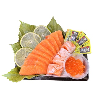 Combo 1: Sashimi Cá hồi Annaseafresh 200gr & Trứng cá hồi 40gr