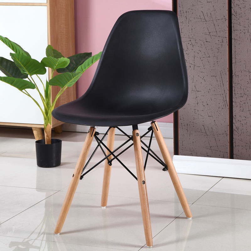 Ghế Eames Bắc Âu lười Màu đỏ Bàn ăn tại nhà Kết hợp Đơn giản Hiện đại Văn phòng Đàm phán máy tính