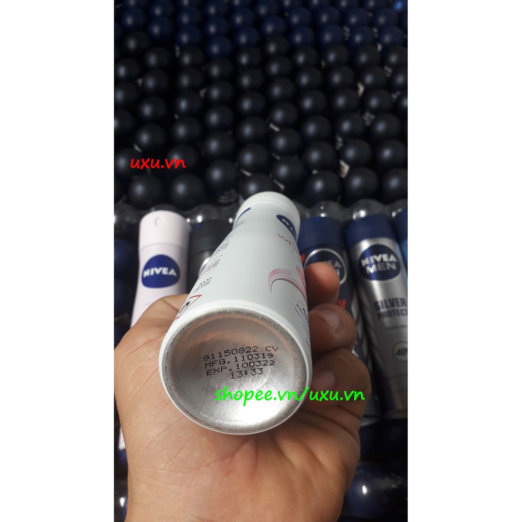 Xịt Khử Mùi Nữ 150Ml Nivea Trắng Mịn Mờ Vết Thâm Extra Whitening, Với uxu.vn Tất Cả Là Chính Hãng. | BigBuy360 - bigbuy360.vn