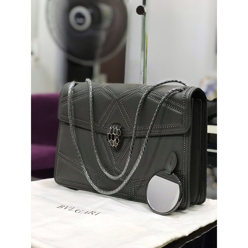 Túi đeo vai màu ghi xám