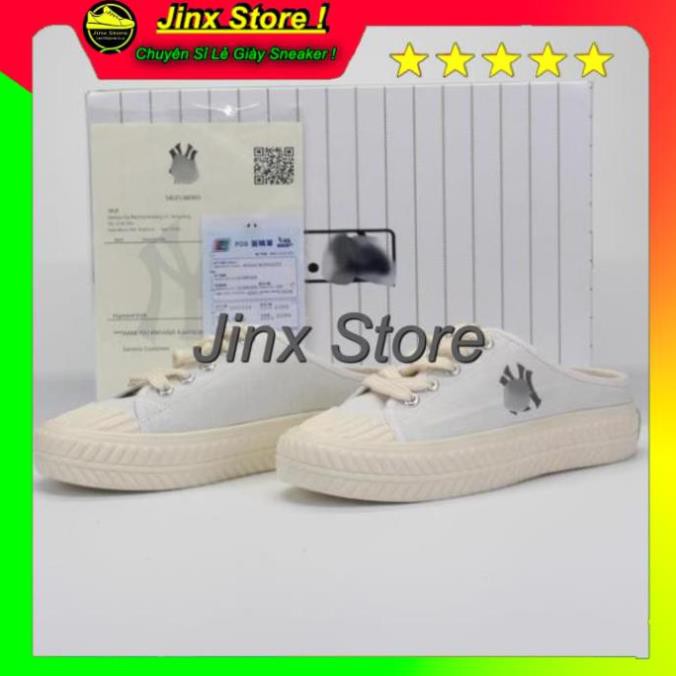 [TẶNG TẤT+TẨY VỆ SINH] Sục đạp gót N Y trắng LAL1 | BigBuy360 - bigbuy360.vn