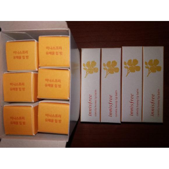 Son dưỡng môi Innisfree Canola honey lip balm stick