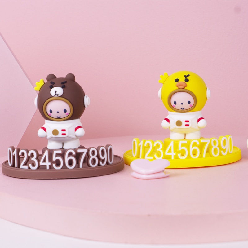 Biển Báo Đỗ Xe Tạm Thời Thiết Kế Hình Chú Khỉ Hoạt Hình Đáng Yêu Phong Cách Mới