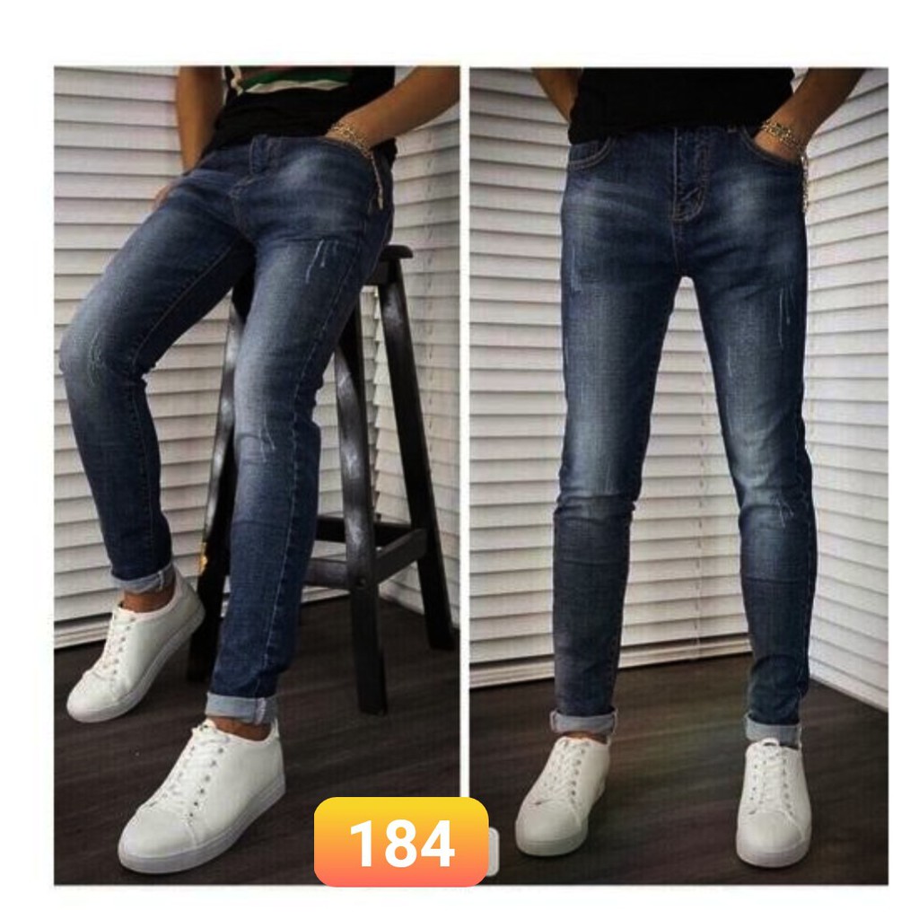 quần jean nam XƯỚC NHẸ chất jean giãn tốt 184 384 -M4