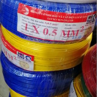 Dây điện 1x0.5 nội cuộn 100m