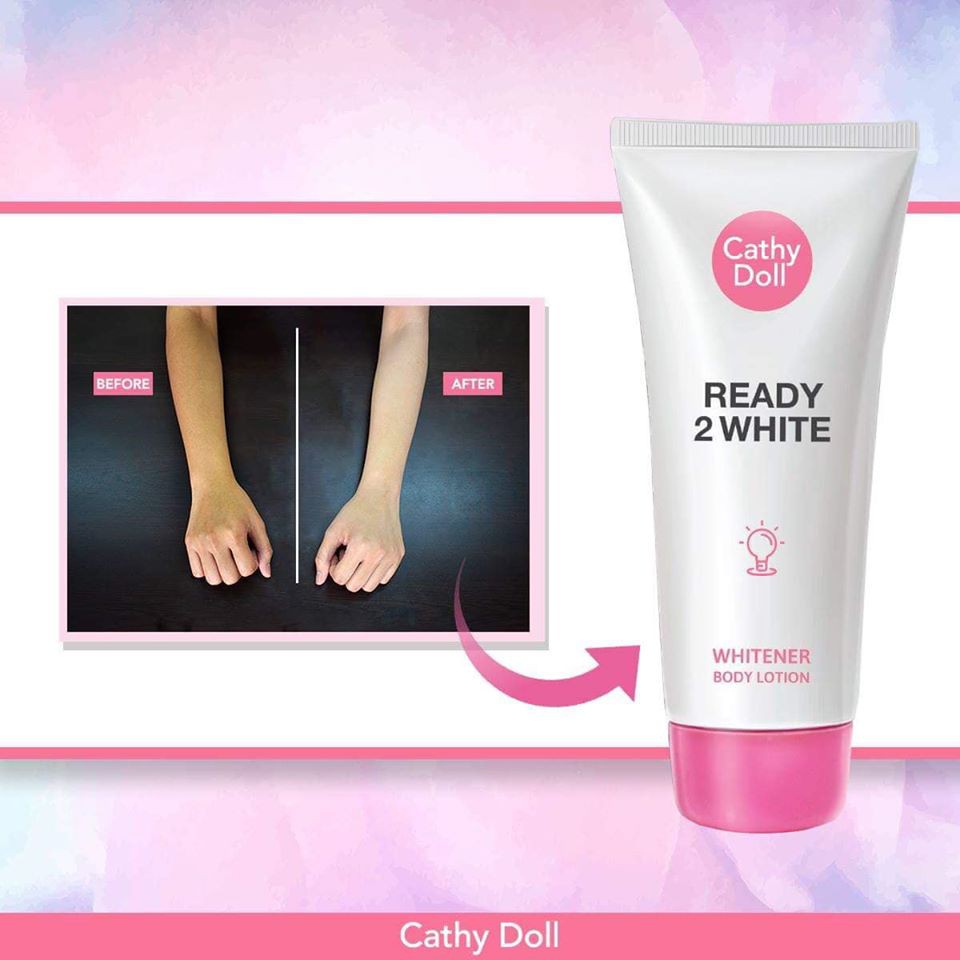 [ Auth Thái ]MINI SIZE Sữa dưỡng thể trắng da Ready 2 White Whitener Body Lotion 50ml [DATE T11/2021]