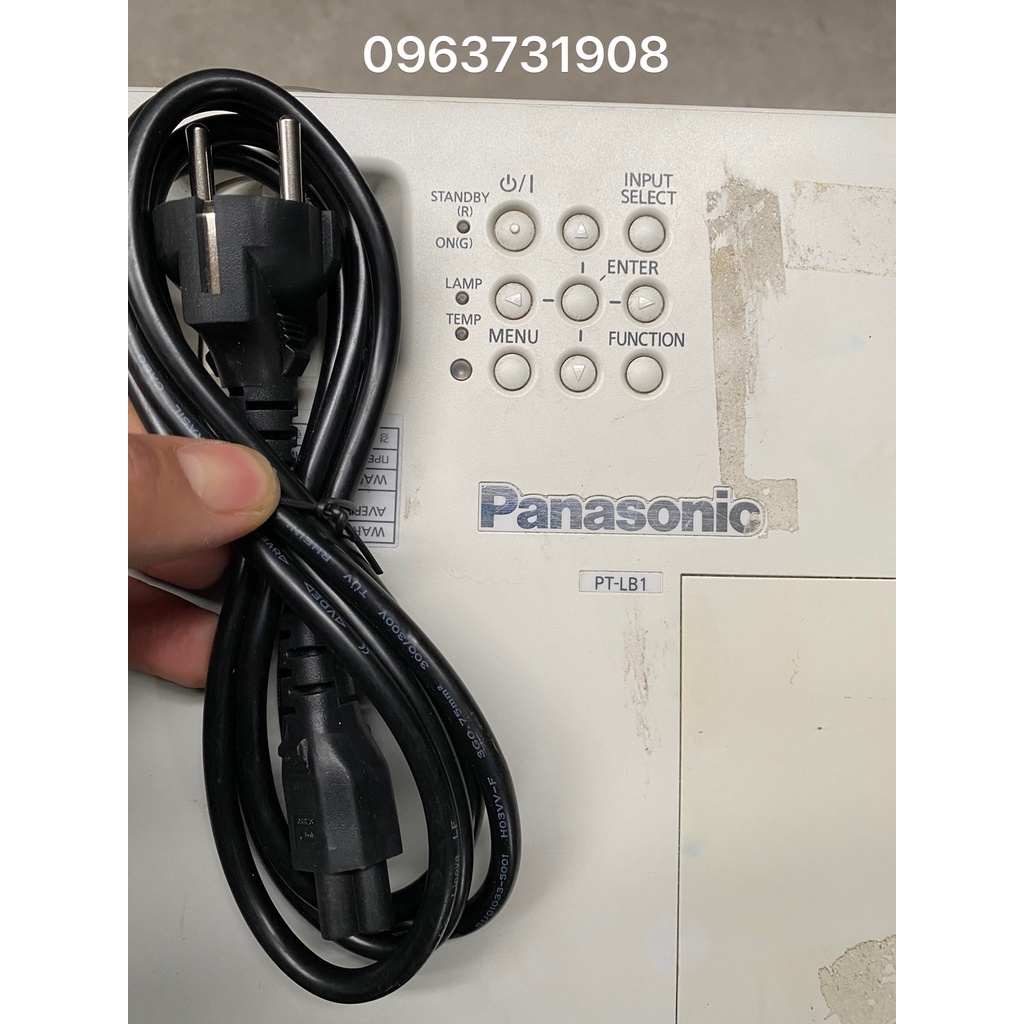 Cáp nguồn cho máy chiếu Panasonic chính hãng