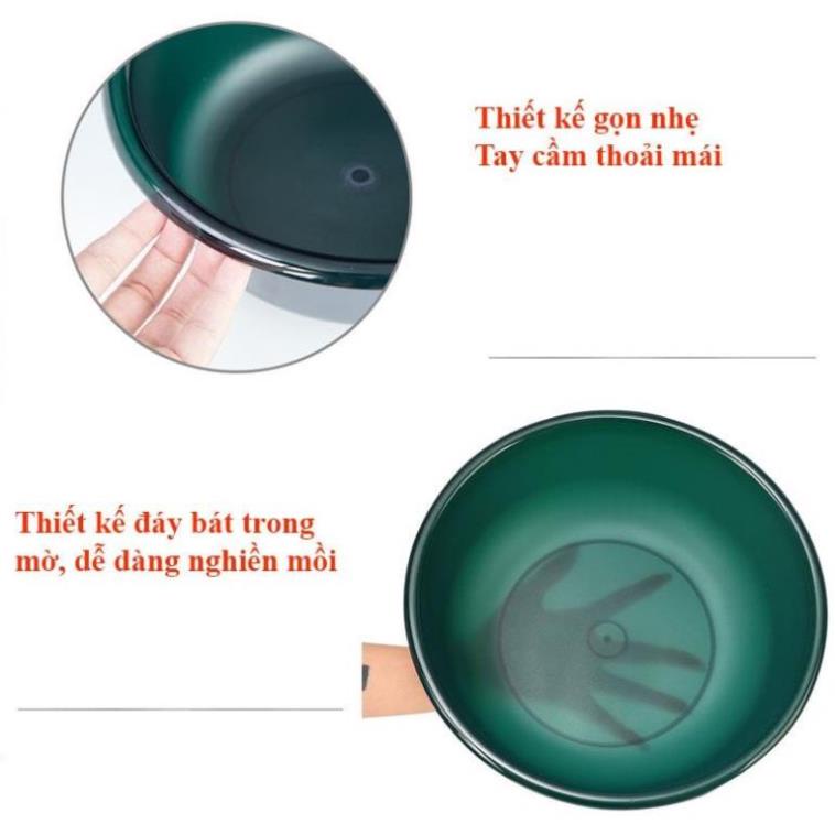 Bát trộn mồi cứng cao cấp , đựng mồi câu đơn đài -BTM-5