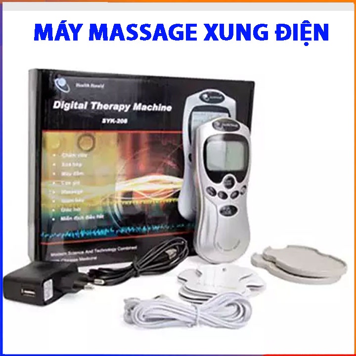 Máy Massage Trị Liệu Xung Điện 4 Miếng Dán