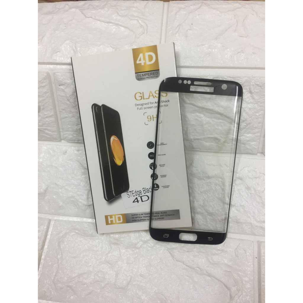 Kính cường lực Full màn 4D cho Samsung S7 edge