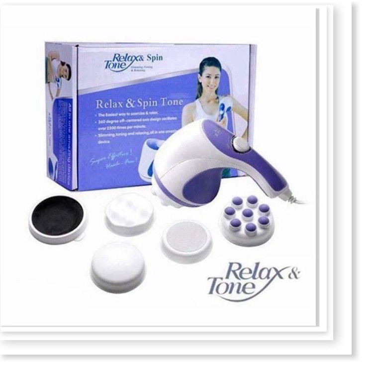 MÁY ĐÁNH TAN MỠ BỤNG CẦM TAY RELAX &SPIN TONE