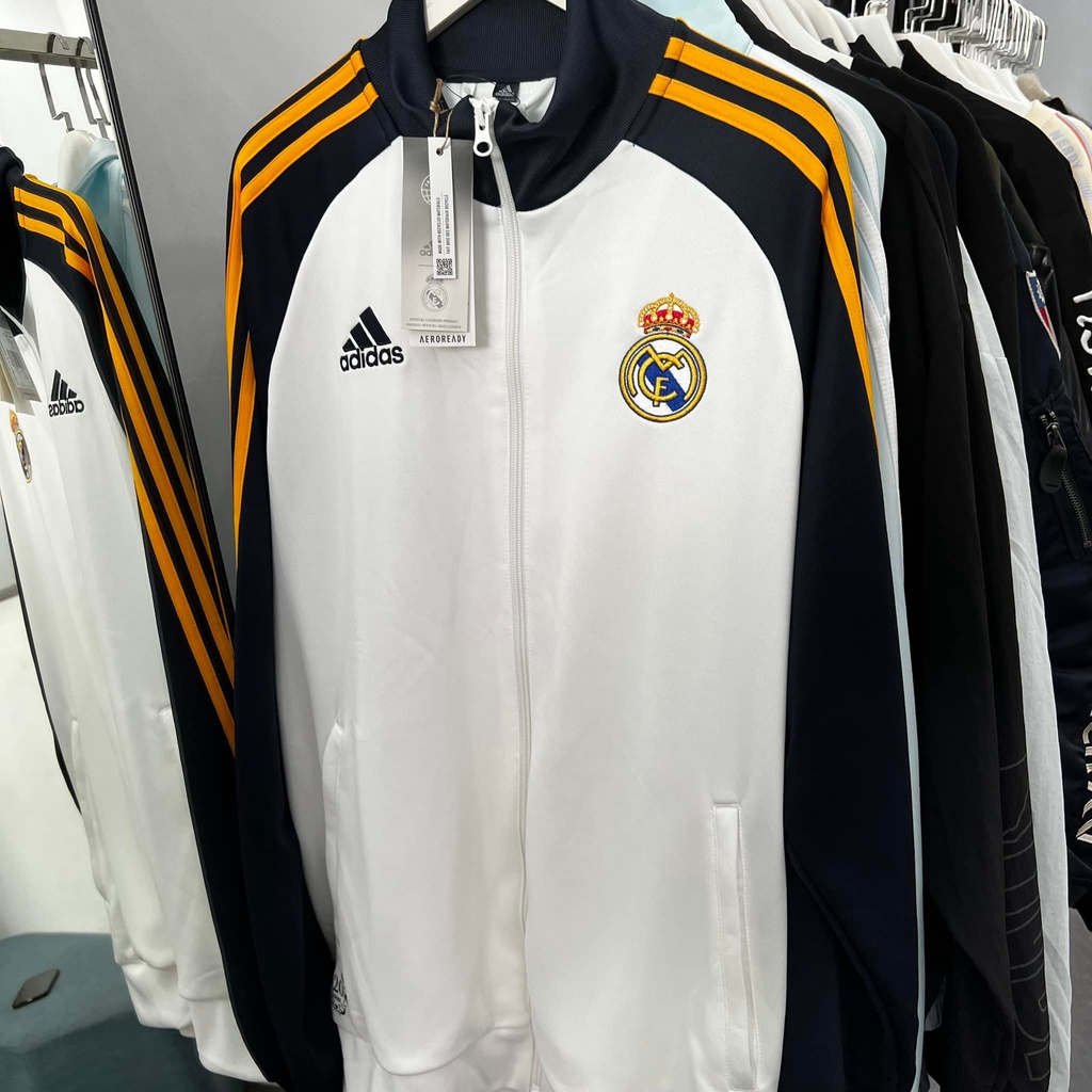 Áo Jacket Adidas x Real Madrid