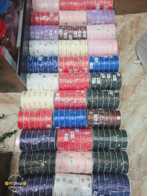 Ruy băng Thái  trang trí