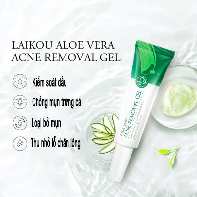 Gel Lô Hội Giảm Mụn LAIKOU, Giảm Mụn Hiệu Quả Nội địa trung