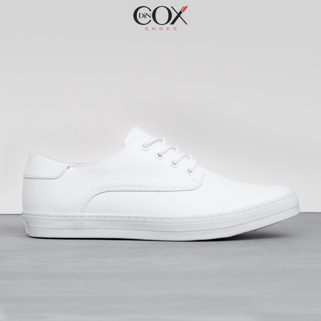 Giày Sneaker Da Nam DINCOX E11 Sang Trọng Lịch Thiệp White
