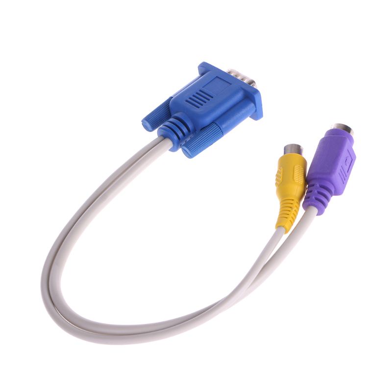 Cáp chuyển đổi từ cổng VGA sang cổng S-Video RCA AV