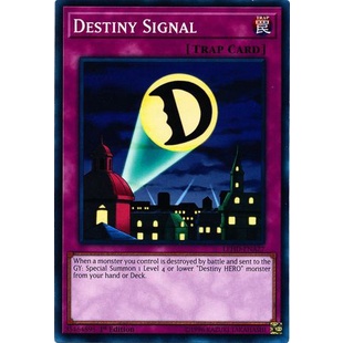 Thẻ bài Yugioh - TCG - Destiny Signal / LEHD-ENA27'