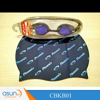 Combo kính bơi VIEW và nón bơi phoenix chính hãng Hàn Quốc KÈM nút bịt tai KHÁCH INBOX CHỌN MÀU