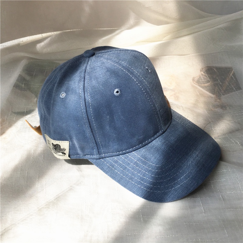 Mũ lưỡi trai LINJW bằng cotton mềm thời trang cho nam và nữ