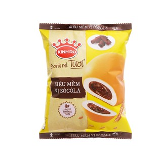 BÁNH MÌ TƯƠI Ổ TRÒN NHÂN SOCOLA/ BƠ SỮA KINH ĐÔ 55G