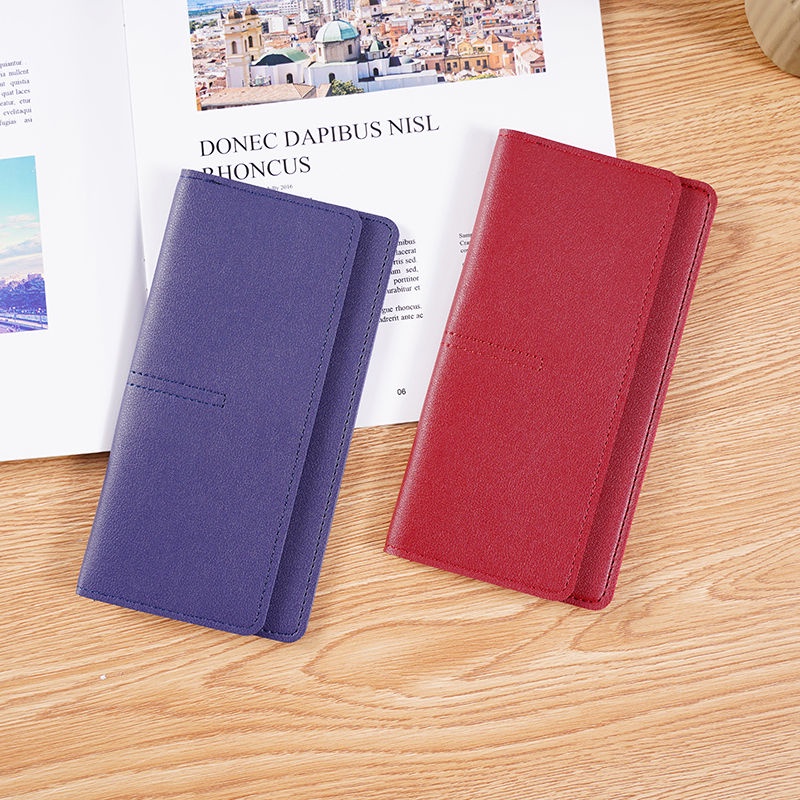 Ví Nữ Dáng Dài Siêu Mỏng Kiểu Dáng Đơn Giản Thời Trang