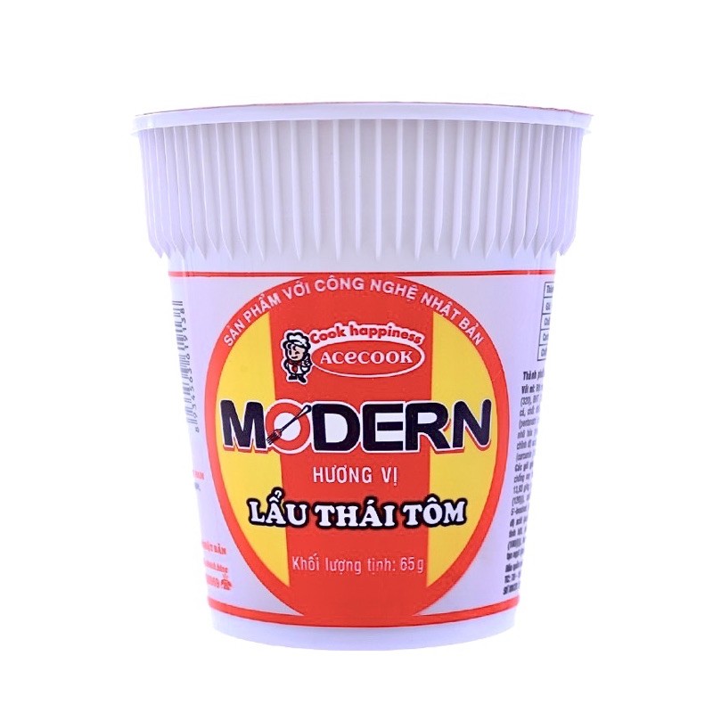 MÌ LY MODERN LẨU THÁI TÔM ACECOOK 65G