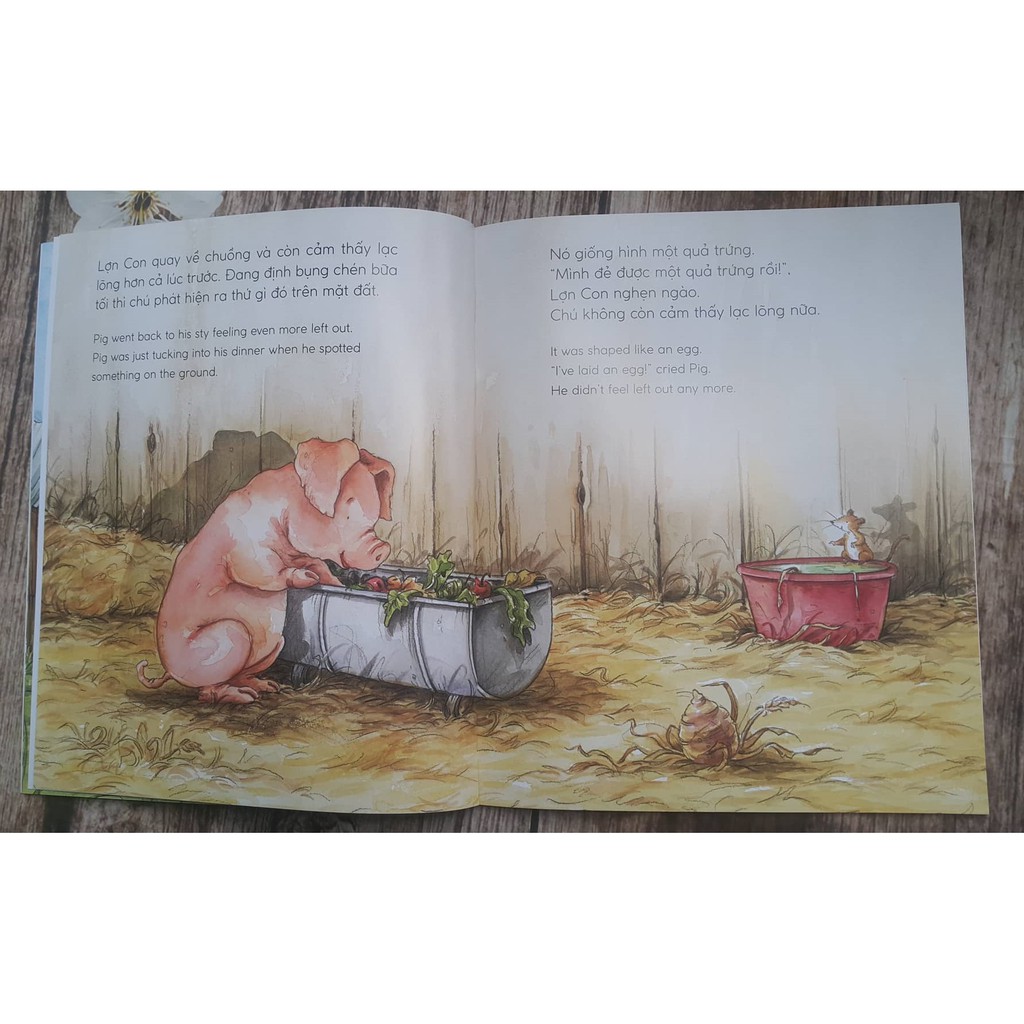 Sách - Quả Trứng Của Lợn Con – Pig’S Egg (Picuter Book Song Ngữ 3-8 tuổi) | BigBuy360 - bigbuy360.vn