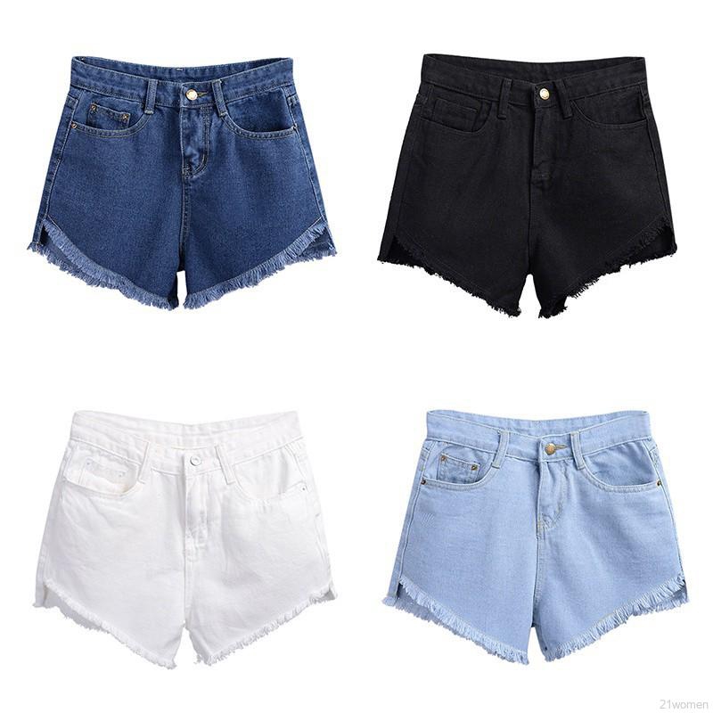 Quần short Jean nữ lưng cao thích hợp cho mùa hè