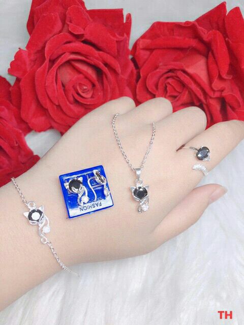 Bộ hồ ly bạc 4 món