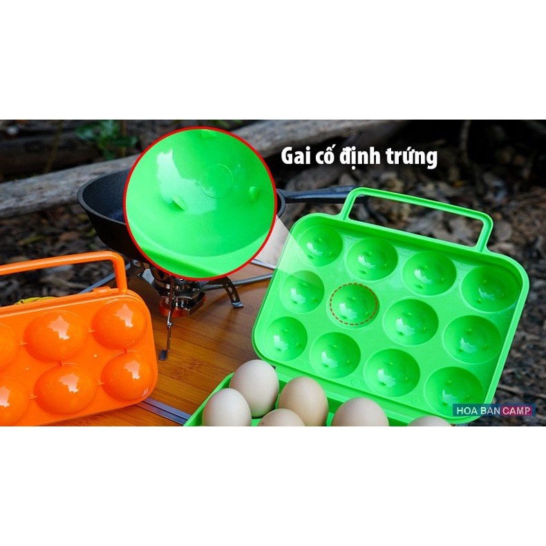 Hộp Đựng Trứng 6 Quả Xanh Dương