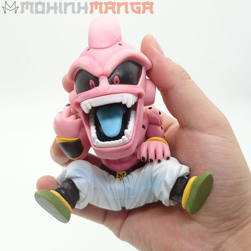 [TẶNG KÈM 1 MÔ HÌNH] Mô hình Kid Buu (Kid Bu) Bảy Viên Ngọc Rồng Dragon Ball cao 12cm