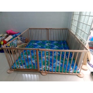 Cũi 3D tạo khu vực chơi cho bé