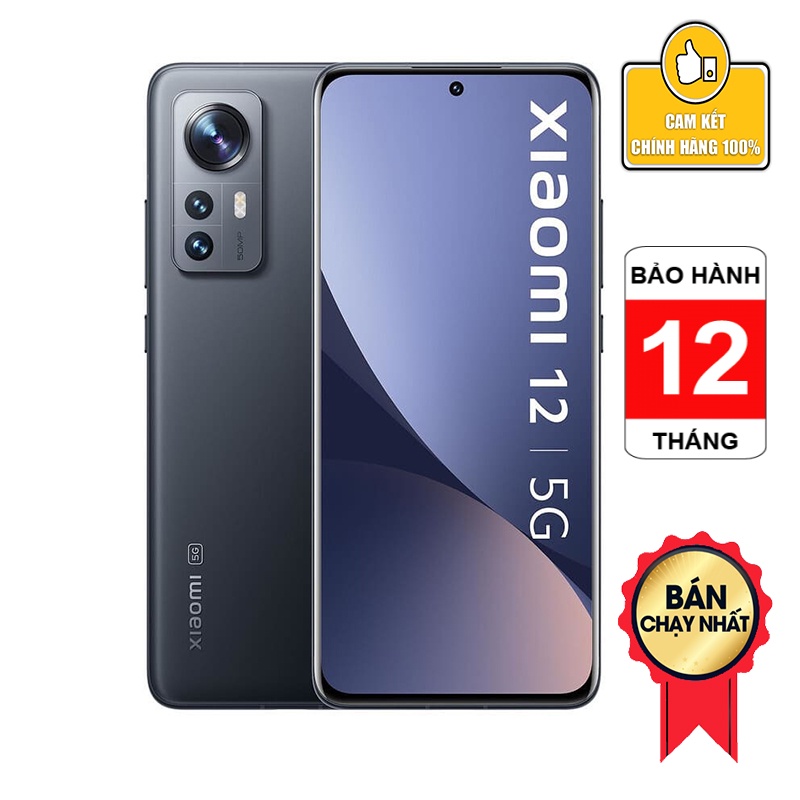 Điện thoại di động Xiaomi 12 (8GB/256GB) Chính hãng